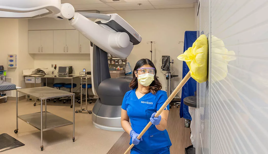 Disinfection of Treatment Areas